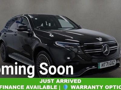 Used Mercedes EQC400 AMG line 300 kW (408 HP) 2021 Black SUV