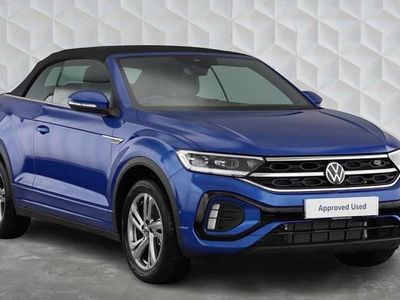 Used VW T-Roc Cabriolet R-line 147 HP (108 kW) 2025 Blue Cabriolet
