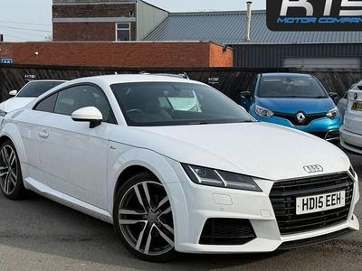 Used Audi TT S-Line 184 HP (135 kW) 2015 White Coupe
