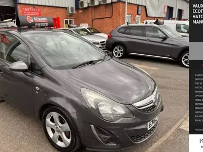 Used Vauxhall Corsa S 86 HP (63 kW) 2013 Grey Hatchback