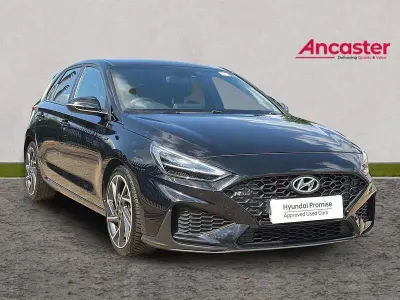 Used Hyundai i30 N Line 159 HP (116 kW) 2021 Black Hatchback