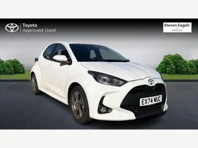 Used Toyota Yaris Hybrid 2024 White Hatchback
