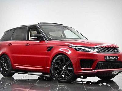 Used Land Rover Range Rover Sport Autobiography Dynamic 306 HP (225 kW) 2018 Red SUV