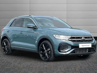 New VW T-Roc Cabriolet R-line 150 HP (110 kW) 2026 Petrol blue SUV