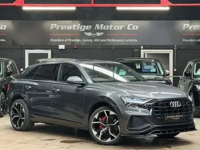 Used Audi Q8 S-Line 286 HP (210 kW) 2018 Grey SUV