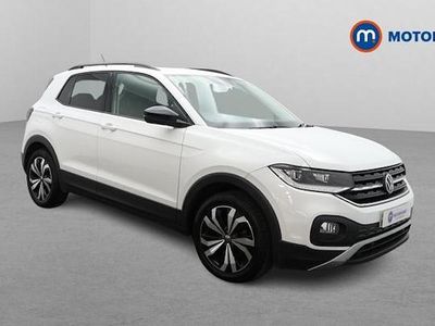 Used VW T-Cross Black Edition 95 HP (69 kW) 2023 White SUV