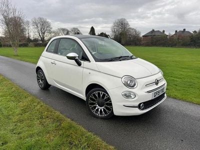 White Used 2019 Fiat 500 Collezione Hatchback | £8,595 (Fair price)