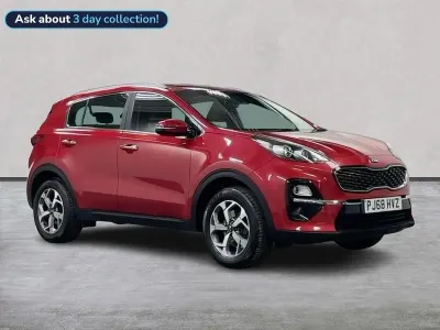 Used Kia Sportage 177 HP (130 kW) 2018 Red SUV