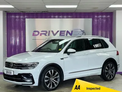 Used VW Tiguan R-line 150 HP (110 kW) 2020 White SUV