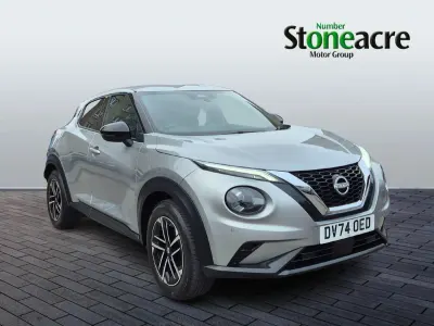 Used Nissan Juke N-Connecta 114 HP (83 kW) 2024 Silver SUV