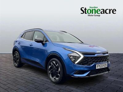 Blue Used 2023 Kia Sportage GT-Line SUV | £21,500 (Fair price)