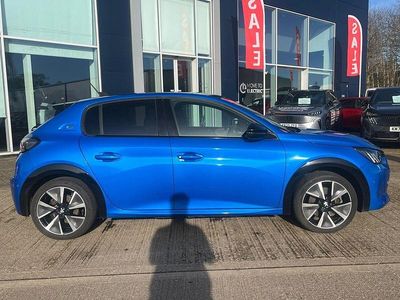 Used Peugeot e-208 Premium 98 kW (134 HP) 2021 Blue Hatchback