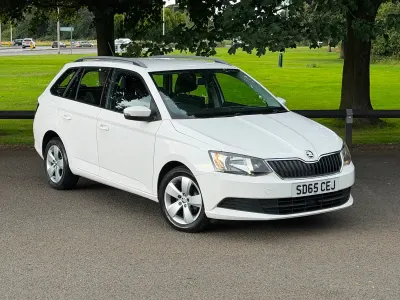 Used Skoda Fabia SE 2015 White Estate