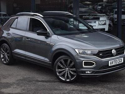 Used VW T-Roc R-line 150 HP (110 kW) 2020 Grey SUV