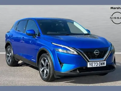Used Nissan Qashqai N-Connecta 190 HP (139 kW) 2023 Blue SUV
