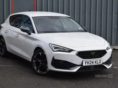 Used Cupra Leon 150 HP (110 kW) 2024 White Hatchback