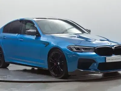 Used BMW M5 Competition Edition 625 HP (459 kW) 2020 Blue Sedan