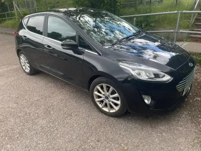 Used Ford Fiesta Titanium 2020 Black Hatchback