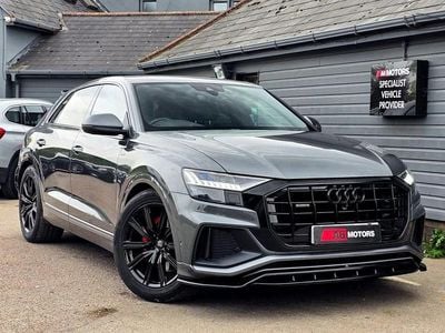 Grey Used 2018 Audi Q8 S-Line SUV | £34,989 (Fair price)