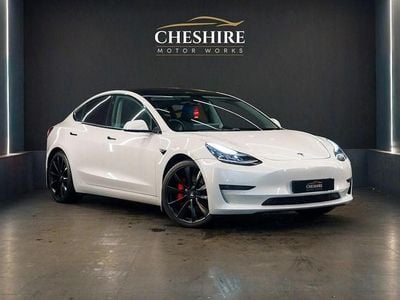 White Used 2020 Tesla Model 3 Performance Sedan | £17,815 (Good price)