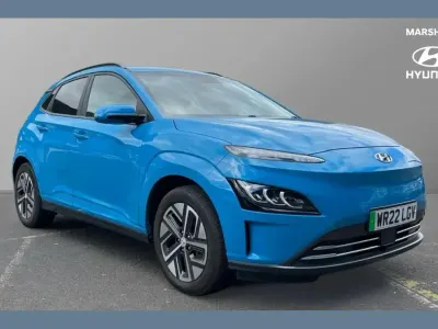 Used Hyundai Kona Premium 100 kW (136 HP) 2022 Blue SUV