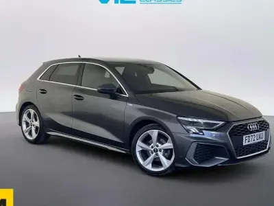 Used Audi A3 Sportback S-Line 150 HP (110 kW) 2022 Grey Hatchback