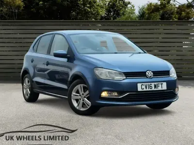 Usado VW Polo Match 2016 Azul Citadino