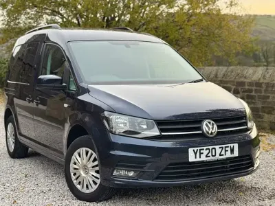 Usado VW Caddy Life 2020 Azul Monovolume