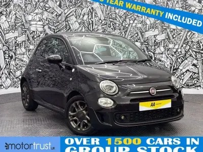 Usado Fiat 500 S 70 HP (51 kW) 2022 Preto Citadino