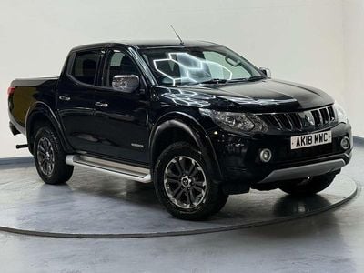 Black Used 2018 Mitsubishi L200 Warrior Pickup | £13,495 (Fair price)