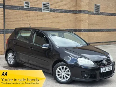Begagnad VW Golf V Match 2007 Svart