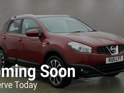 Used Nissan Qashqai N-TEC 110 HP (80 kW) 2011 Red SUV