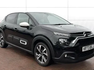 Used Citroën C3 PureTech 110 HP (80 kW) 2023 Black Hatchback