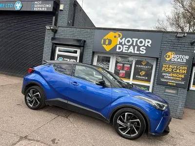 Used Toyota C-HR 122 HP (89 kW) 2020 Blue SUV