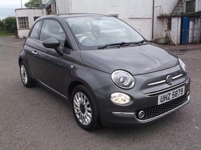 Grey Used 2016 Fiat 500 Lounge Hatchback | £4,695 (Fair price)