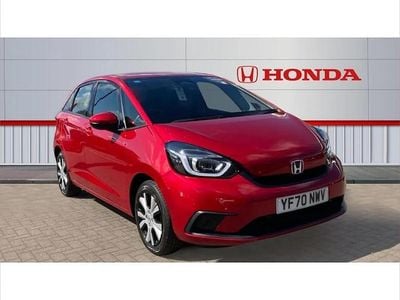 Used Honda Jazz Hybrid 109 HP (80 kW) 2020 Red Hatchback