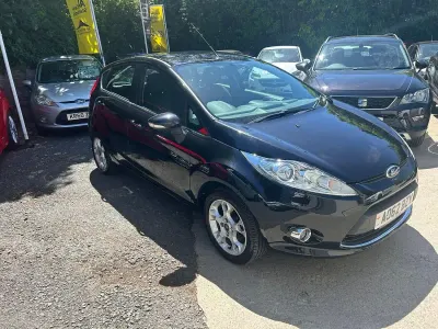Used Ford Fiesta Zetec 2012 Black Hatchback