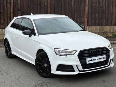 Used Audi A3 Black Edition 150 HP (110 kW) 2017 White Hatchback