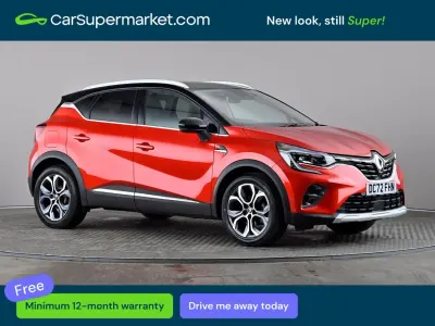 Begagnad Renault Captur Techno 91 HK (66 kW) 2023 Röd SUV