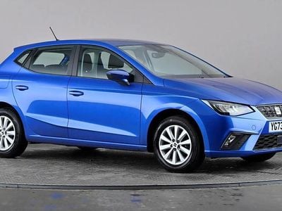 Used Seat Ibiza SE 95 HP (69 kW) 2023 Blue Hatchback