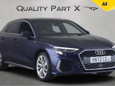 Used Audi A3 Sportback e-tron S-Line 204 HP (150 kW) 2022 Blue Hatchback