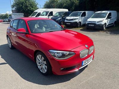 Used BMW 120 Comfort Edition 2011 Red Hatchback