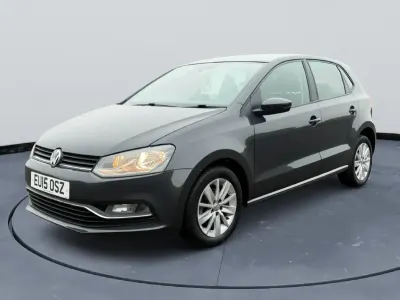 Used VW Polo SE 75 HP (55 kW) 2015 Grey Hatchback