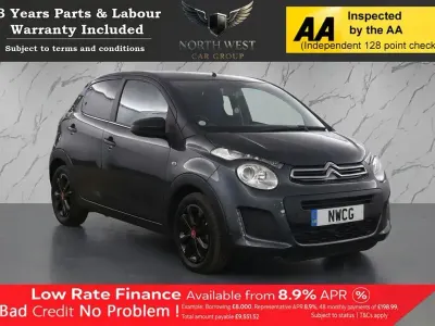 Used Citroën C1 72 HP (52 kW) 2018 Grey Hatchback