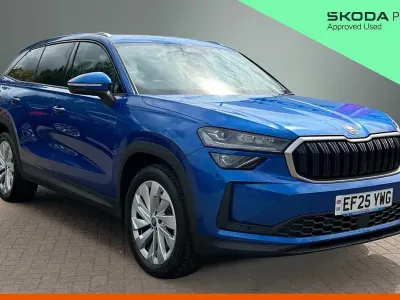 Used Skoda Kodiaq SE L 150 HP (110 kW) 2025 Race blue metallic SUV