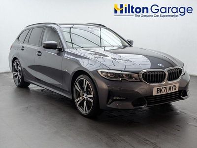 Grey Used 2021 BMW 330e Sport Line Estate | £20,950 (Fair price)