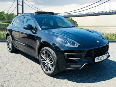 Used Porsche Macan Turbo 400 HP (294 kW) 2015 Black SUV