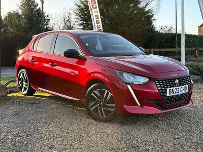 Red Used 2022 Peugeot 208 Allure Premium Hatchback | £13,192 (Good price)
