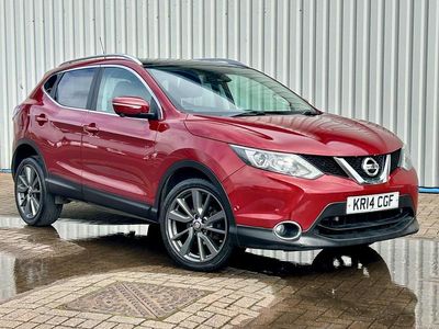 Used Nissan Qashqai Tekna 110 HP (80 kW) 2014 Red SUV