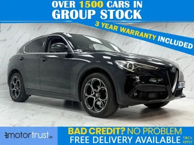 Used Alfa Romeo Stelvio Edizione Speciale 210 HP (154 kW) 2019 Black SUV